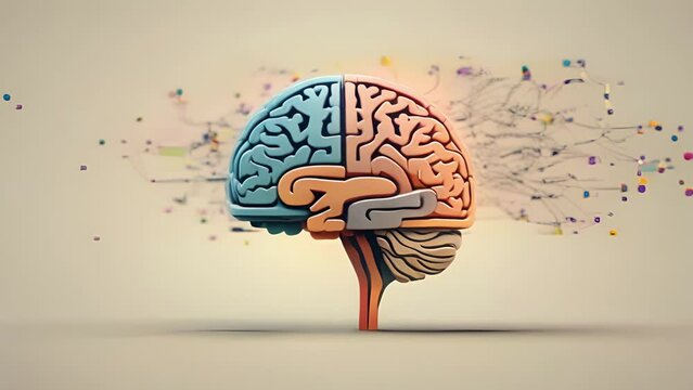 A child sitting in a classroom, constantly bouncing in their seat and disrupting the lesson, highlighting impulsivity as a symptom of ADHD. minimal Psychology art concept