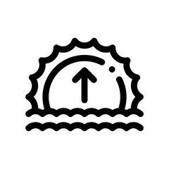 sun line icon