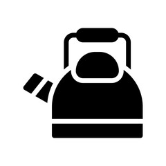 kettle glyph icon