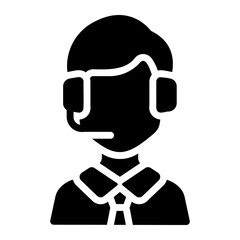 customer care Solid icon