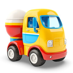 toy truck isolated on Transparent background 
