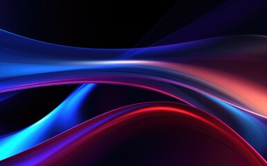 Obraz premium A colorful abstract background with wavy lines