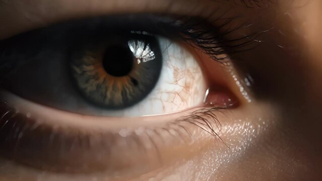 Coquettish eyelid &ndash; teasingly fluttering with a gentle wink..