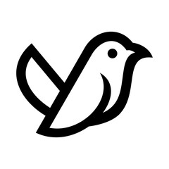 Bird Vector Logo Design Template