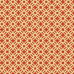 red and white geometric seamless pattern background. pattern background design