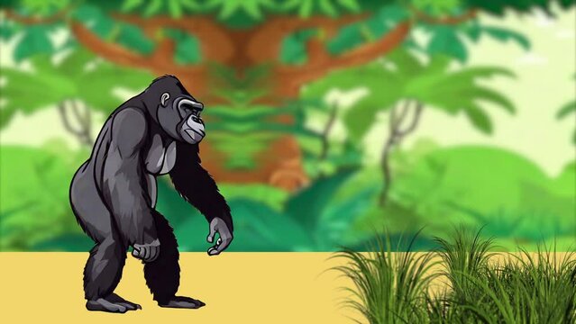 Gorilla Animation