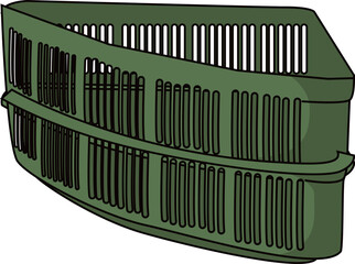 Obraz premium 三角コーナー（corner sink strainer）(eps)