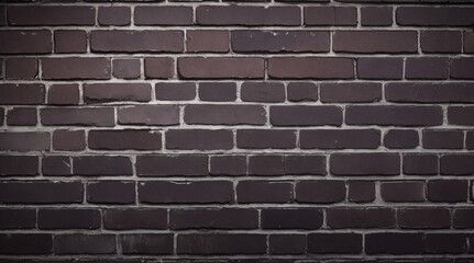 Obraz premium ビンテージの露出した茶色と赤の古いレンガの壁。レンガ造りのテクスチャ背景と長い茶色のバナー。