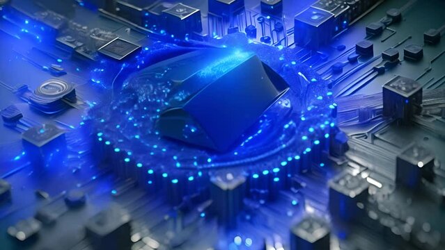 AI・生成AI・ChatGPTをイメージした3DGC動画