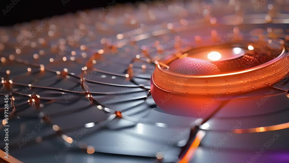 Poster a of a superconducting material, demonstrating the phenomenon of quantum criticality, where the mate