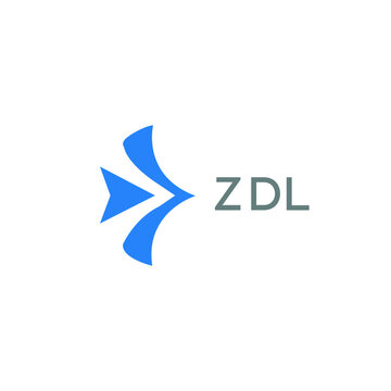 ZDL Letter logo design template vector. ZDL Business abstract connection vector logo. ZDL icon circle logotype.
