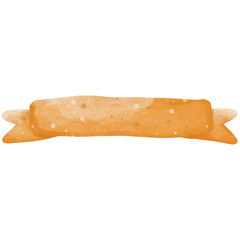 sausage isolated on white