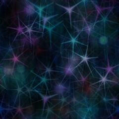 randomStars_blue_cyan_marine_I