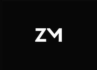 Creative Letters ZM Logo Design And Vector Templates