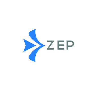 ZEP Letter logo design template vector. ZEP Business abstract connection vector logo. ZEP icon circle logotype.
