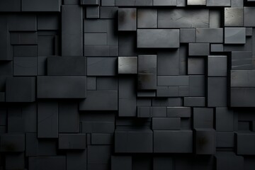 Modern abstract geometric grid background with a dark and textured carbon-inspired design for sale