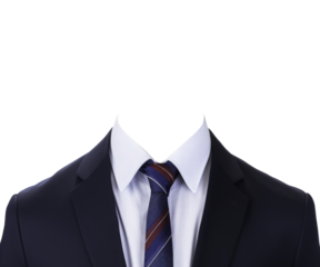 formal photo or passport photo suit temple