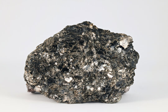 Biotite, also called black mica, a silicate mineral in the mica group
