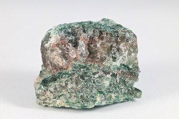 Fuchsite, also known as chrome mica, is a chromium (Cr) rich variety of the mineral muscovite,...