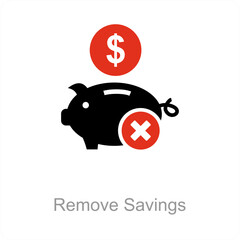 Remove Savings and remove icon concept