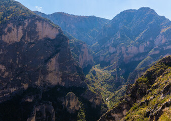 McKittrick Ridge Above The Notch Trail, McKittrick Canyon, Guadalupe Mountains National Park,...