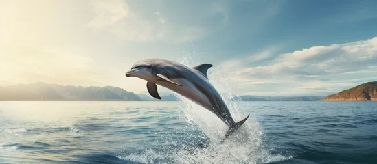 Foto op Plexiglas Dolphin in Pacific Ocean © TheWaterMeloonProjec