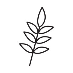 graind seed vector line icon eps 10 