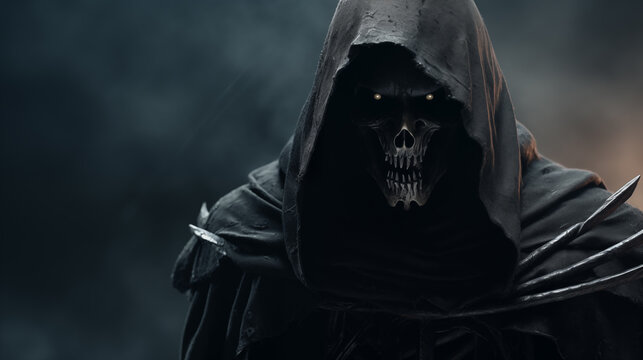 Menacing Grim Reaper Comes For Your Soul