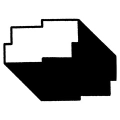 svg geometric shape textbox doodle element set