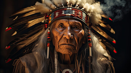 Old Native American Indian