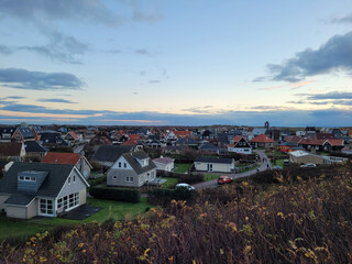Miejscowość nadmorska, turystyczna Callantsoog w Holandii nad Morzem północnym.
