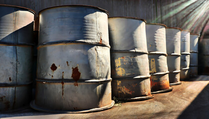 Industrial Petroleum Storage: Gallon Barrels for Fuel and Hazardous Waste