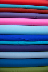 Multicolor textile fabric abstract pattern textures Can be used as Background Wallpaper