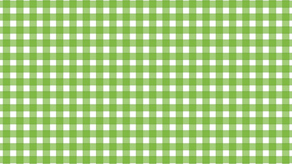 Green and white plaid background