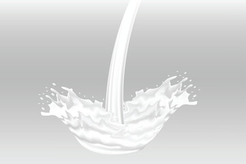 milk splashing template designe layer by layer . 