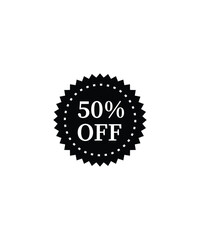 discount label icon, vector best flat icon.