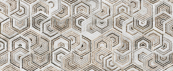 3d decorative geometric structure pattern, digital colorful multi texture wallpaper, ceramic, carpet, cover, interior.