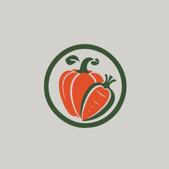 Vegetables Logo EPS Format Very Cool Design