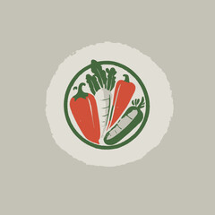Vegetables Logo EPS Format Very Cool Design