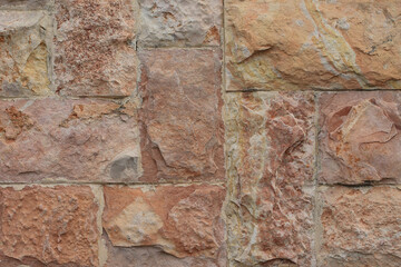 Background with large texture of natural stone