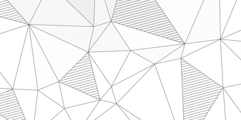 abstract modern elegant white background with triangles lines - obrazy, fototapety, plakaty