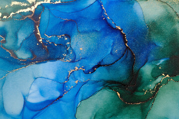 Natural  luxury abstract fluid art painting in liquid ink technique. Tender and dreamy  wallpaper....