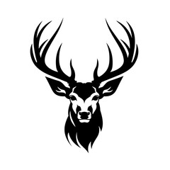 Deer Head Vector PNG Illustration for Creative Logo Design