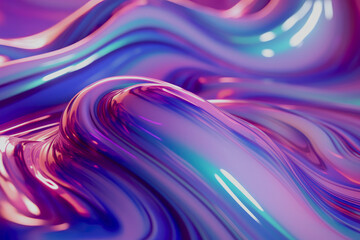 Abstract smooth shape ripples waving on wind  - obrazy, fototapety, plakaty