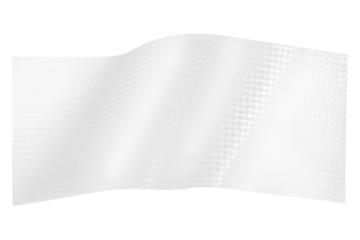 Transparent patch on a blank background.