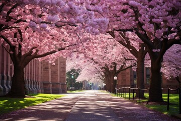 spring in the park