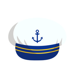 Nautical Vector Captain's Hat