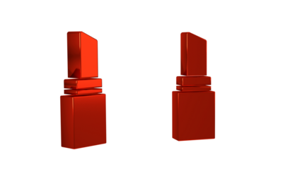 Red Lipstick icon isolated on transparent background. 8 March. International Happy Women Day.