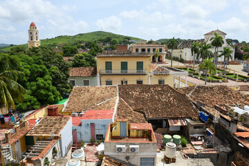 View at the colonial town of Trinidad on Cuba