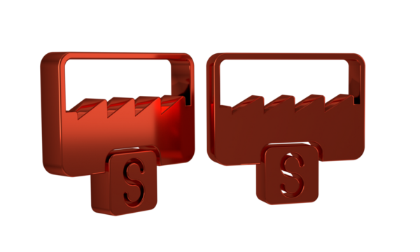 Red Music wave equalizer icon isolated on transparent background. Sound wave. Audio digital equalizer technology, console panel, pulse musical. - Powered by Adobe
